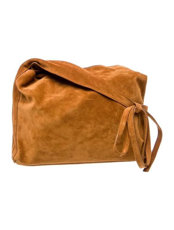 Suede Crossbody Bag