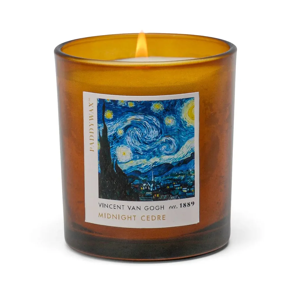 Vincent Midnight Cedre - Impressionist 6 oz Candle
