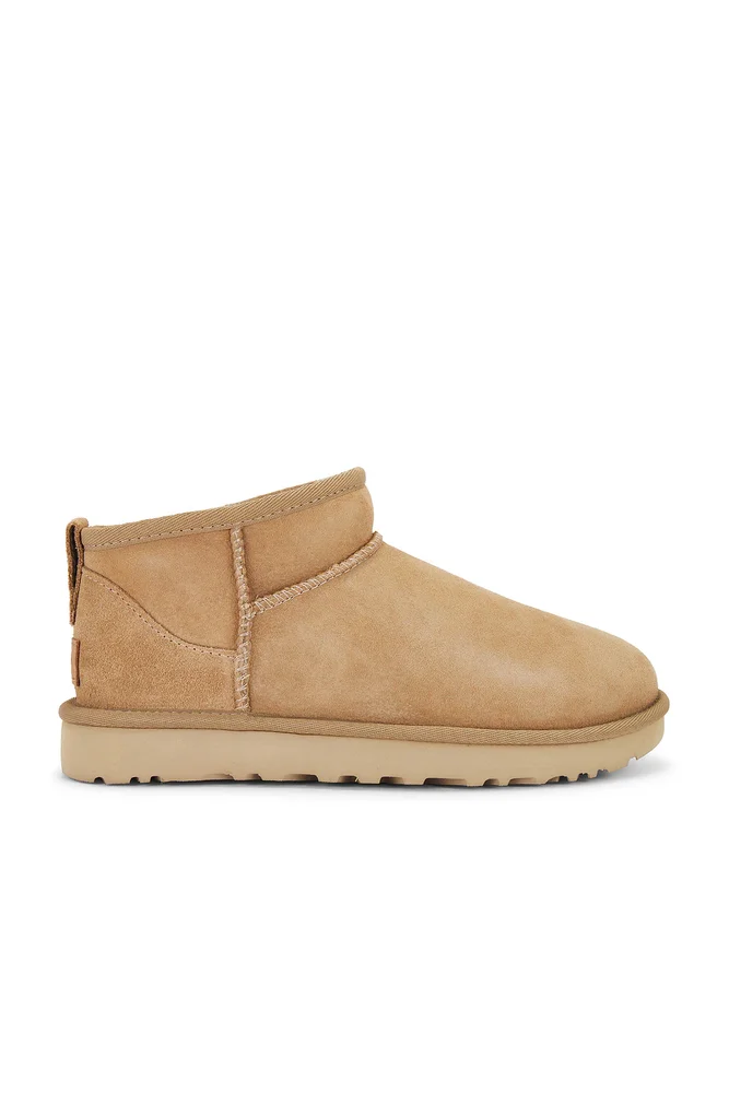 Classic Ultra Mini Boot in Sand