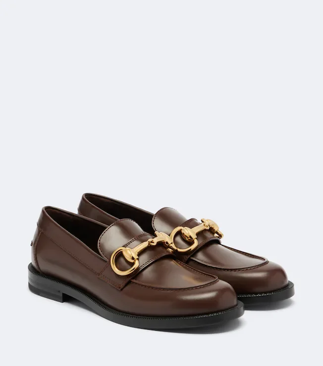 Boulevard Horsebit leather loafers
