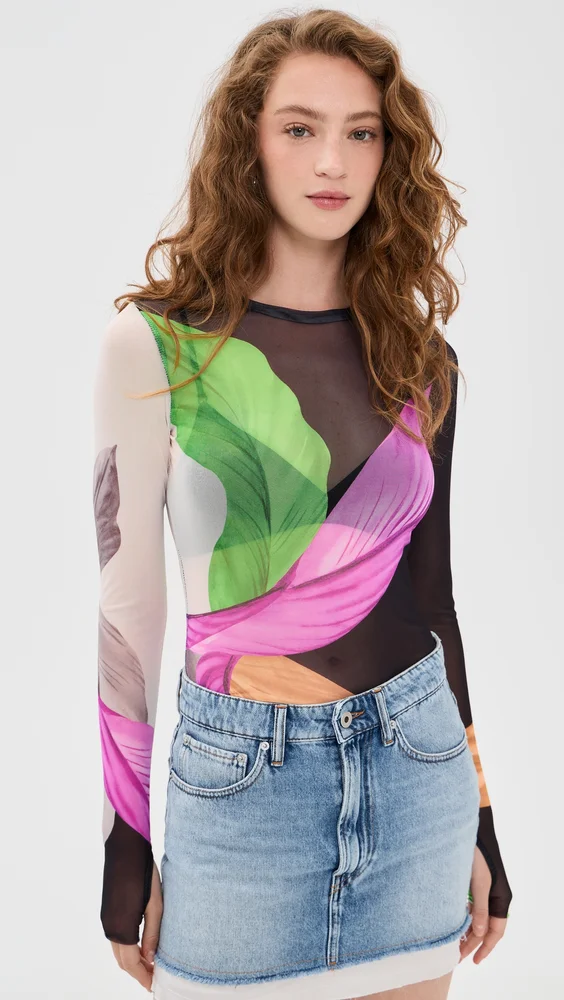 Kaylee Mesh Top