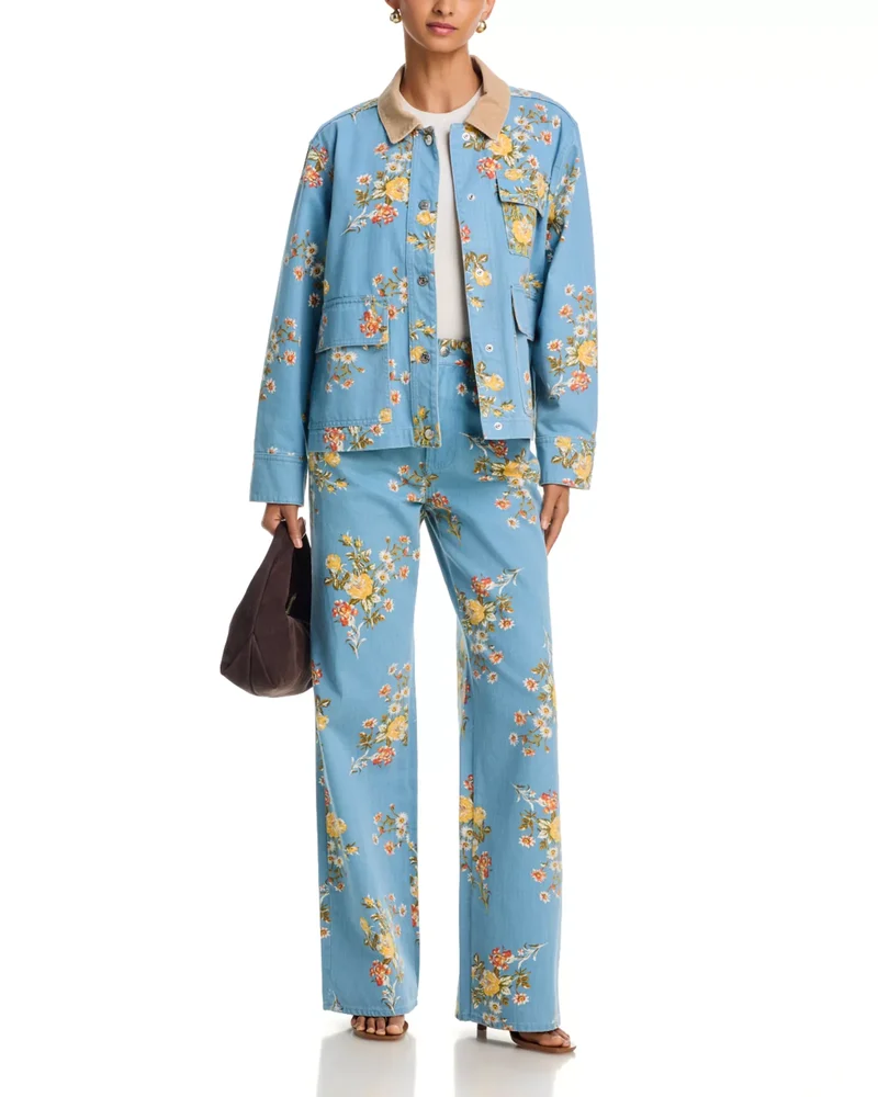 Garden Bouquet Denim Set