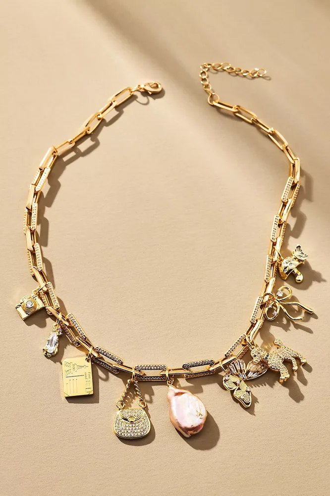 The It Girl Charm Necklace
