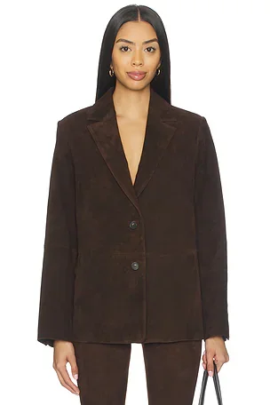 Suede Blazer