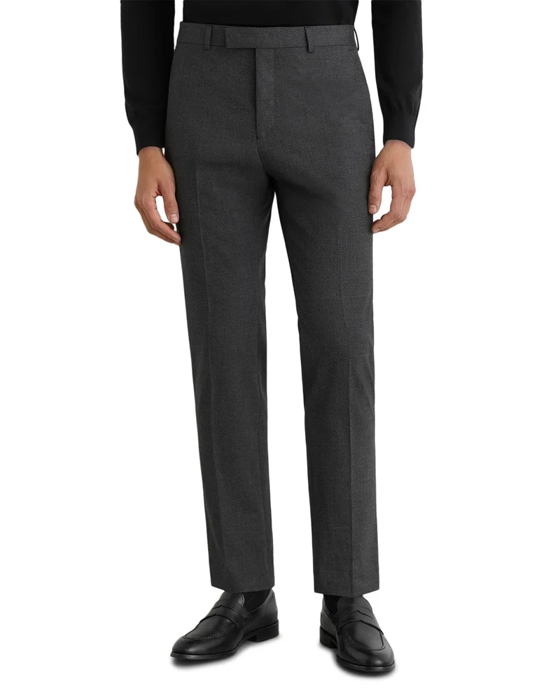 Slim Fit Prince Of Wales Check Suit Pants