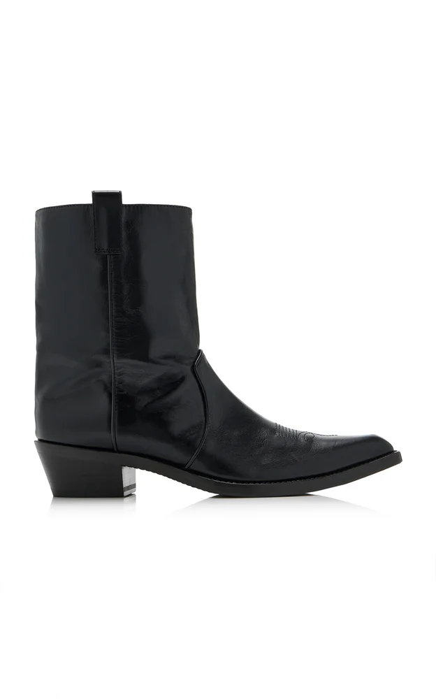 Clive Leather Ankle Boots