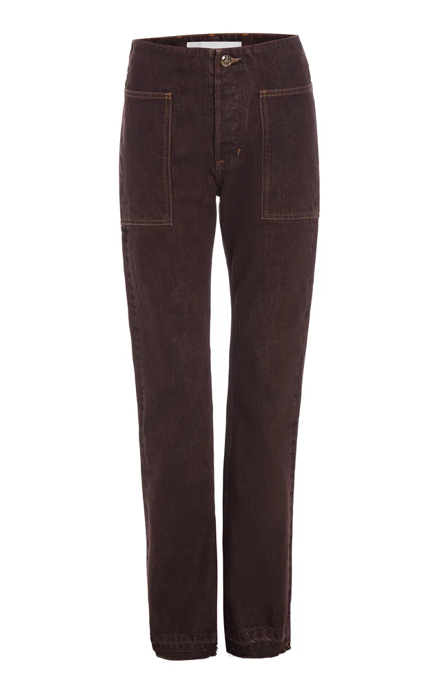 The Bèbè Rigid Mid-Rise Bootcut Jeans