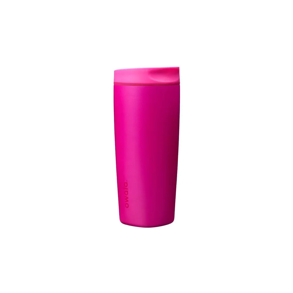 20 fl oz Stainless Steel SmoothSip Slider Coffee Tumbler in Read My Lips