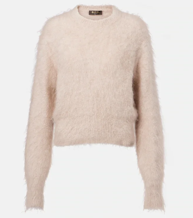 Cherry Hill cashmere and wool sweater