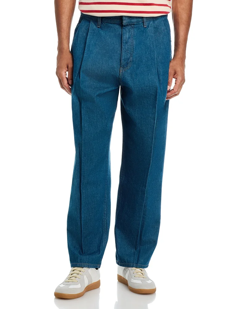 245/1 Tailored Baggy Fit Jeans in Dark Blue