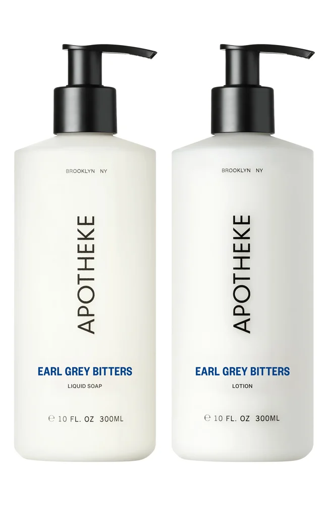 Earl Grey Liquid Soap & Lotion Set