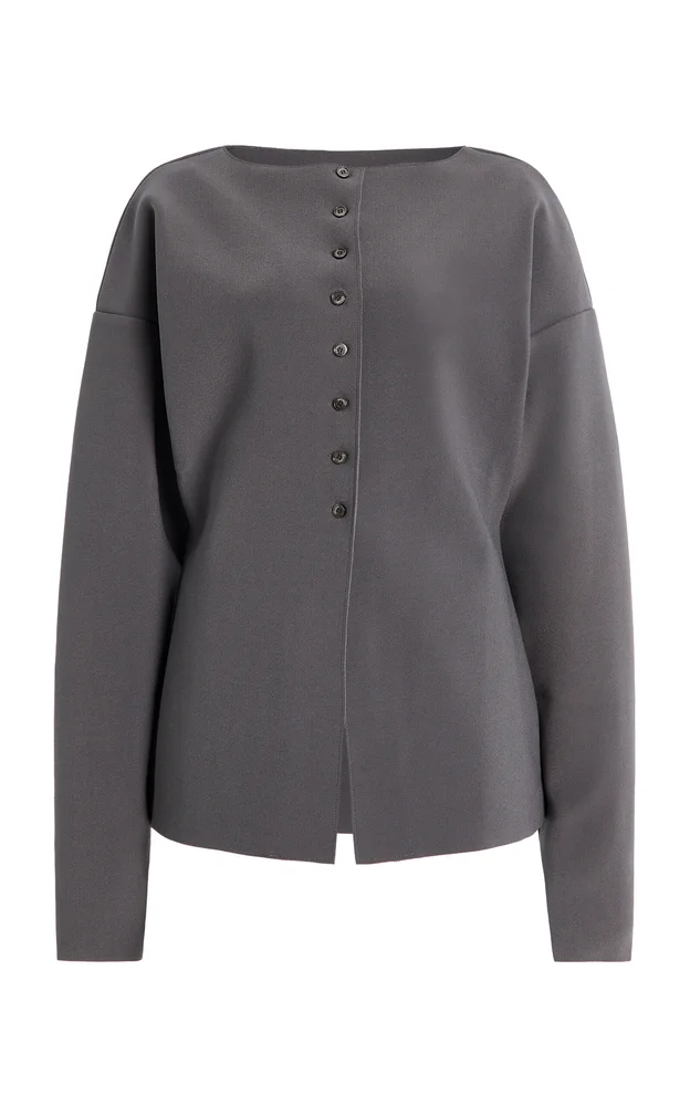 Exclusive Lay3 Crepe Cardigan
