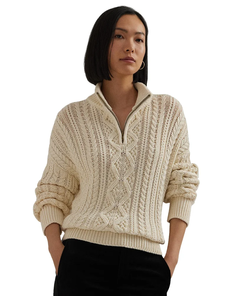 Quarter Zip Sweater