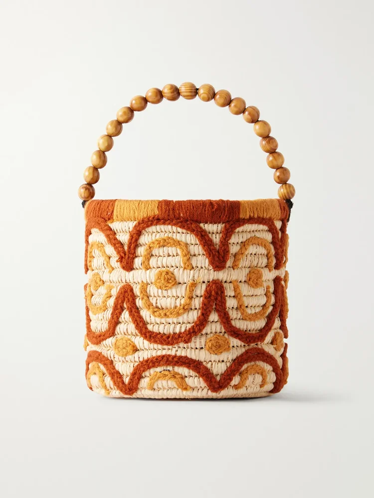 Panier raffia tote