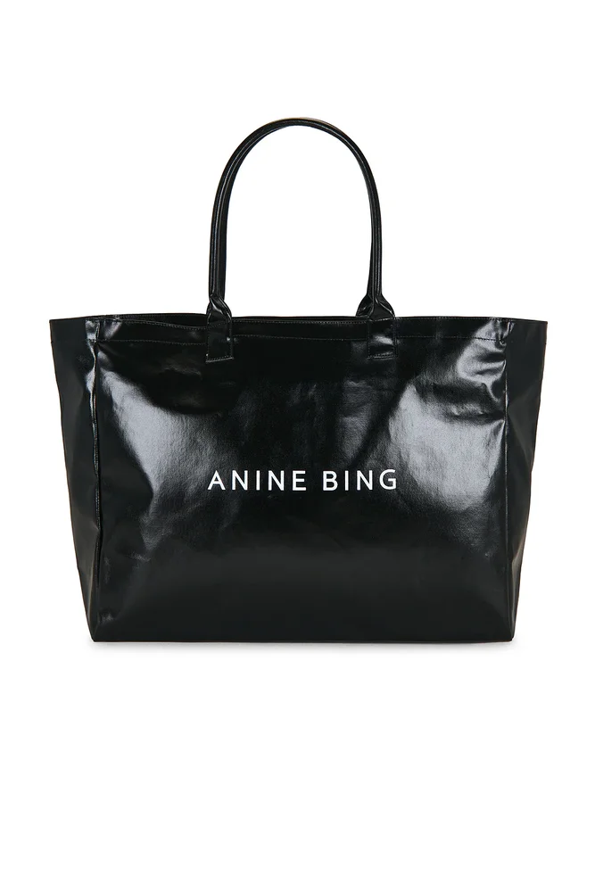Leo Coated Canvas Tote