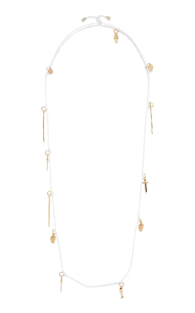Gold-Plated Charm Necklace
