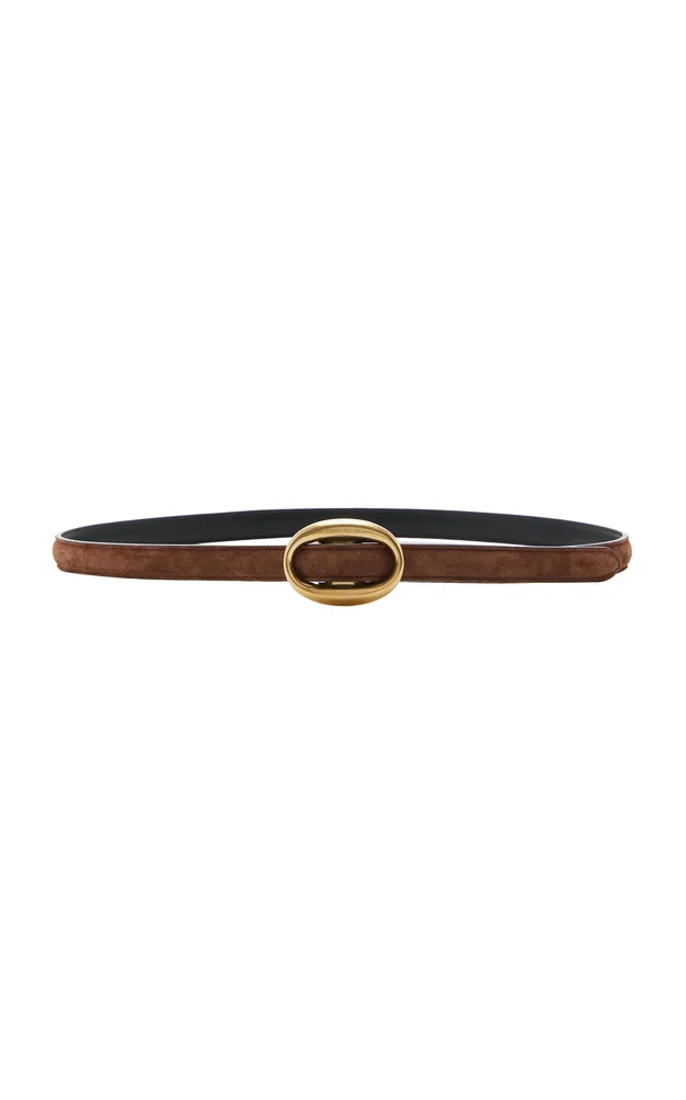 Thin Suede Belt