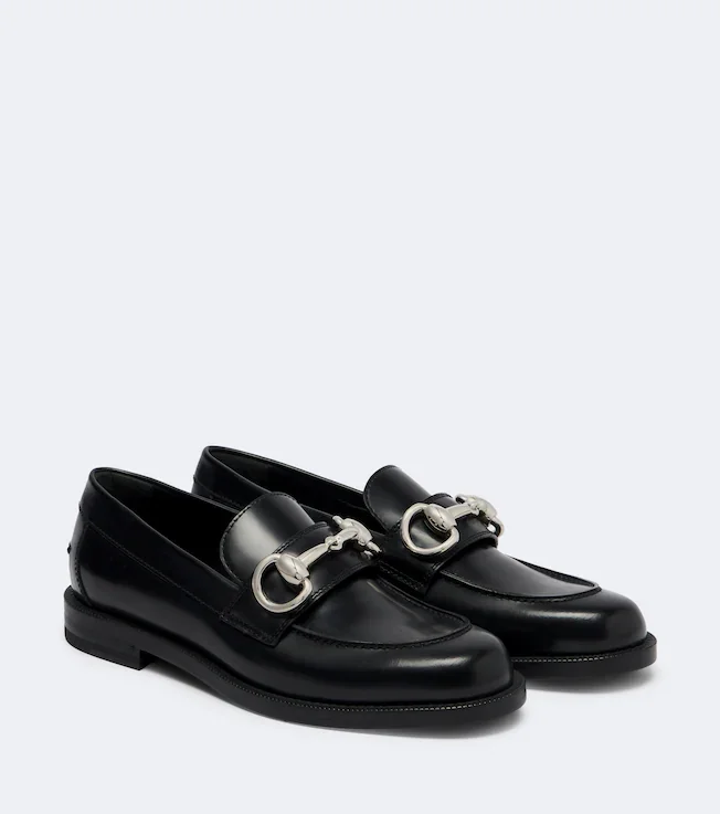 Boulevard leather penny loafers