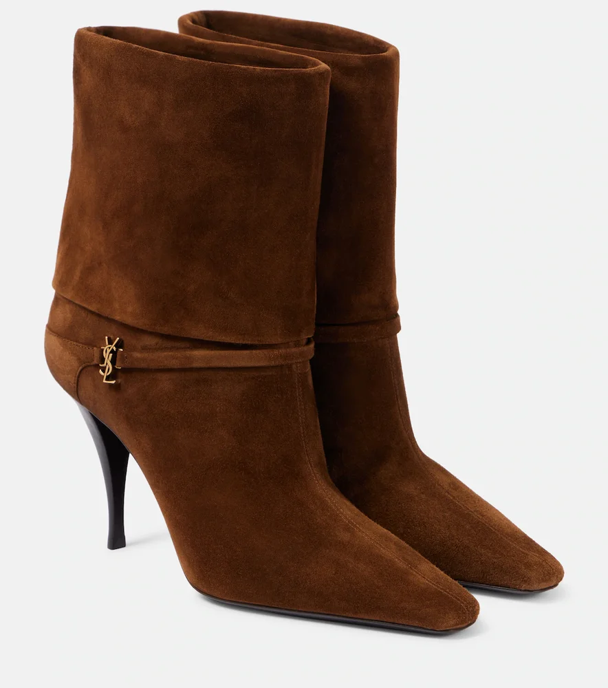 Niki 90 suede ankle boots