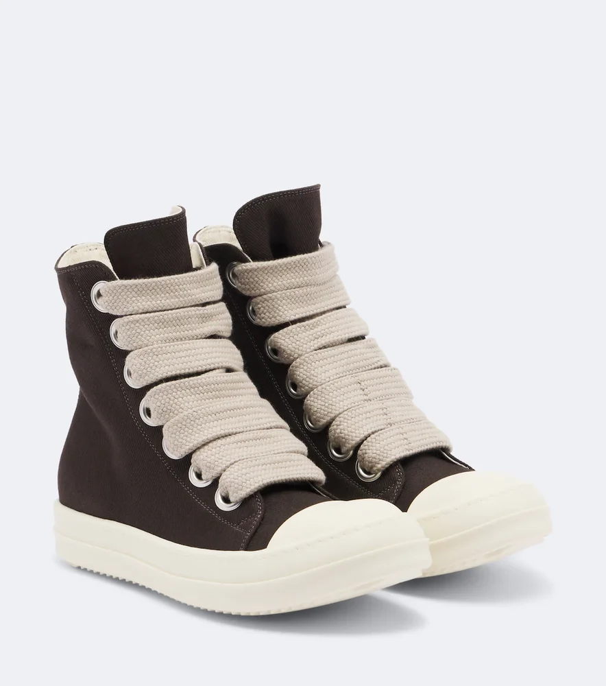 Jumbolace denim sneakers