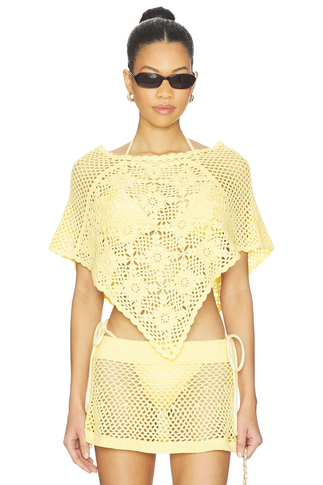 Sophie Crochet Poncho