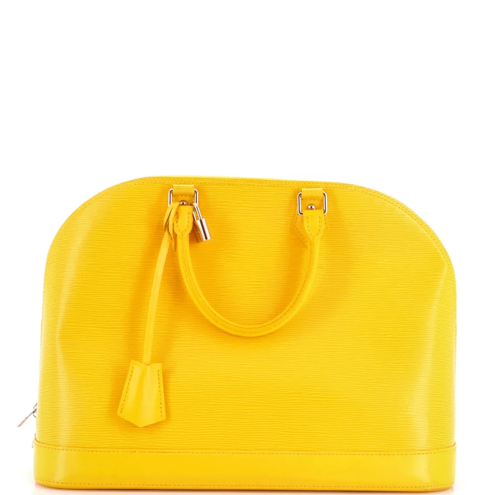 Louis Vuitton Alma Handbag Epi Leather MM