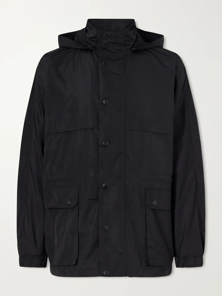 Valery Logo-Printed Shell Jacket