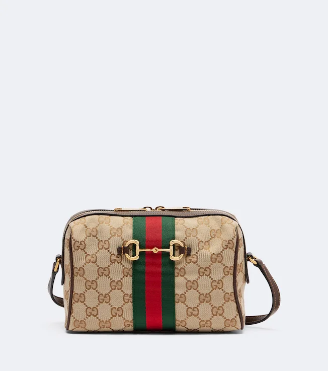 Horsebit Small GG canvas camera bag
