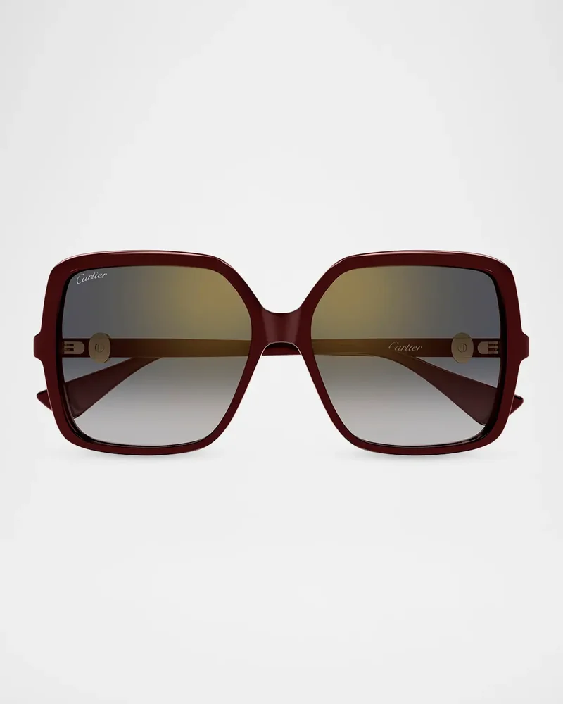 58MM Square Sunglasses