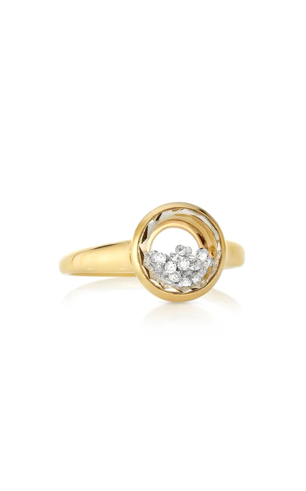 18k Yellow Gold Neue Circle Ring Petite