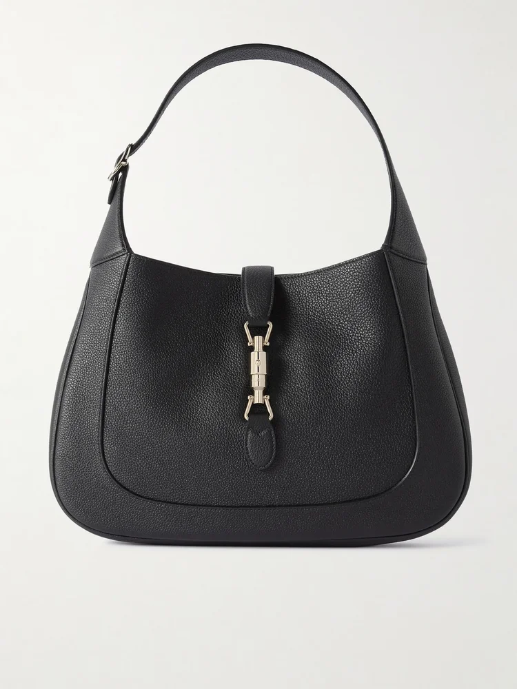 Jackie 1961 Medium Textured-Leather Shoulder Bag