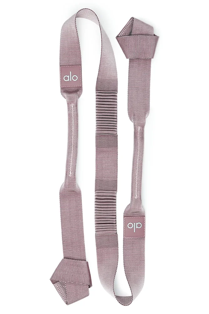 Alo Yoga Duality Yoga Strap - Soft Mauve