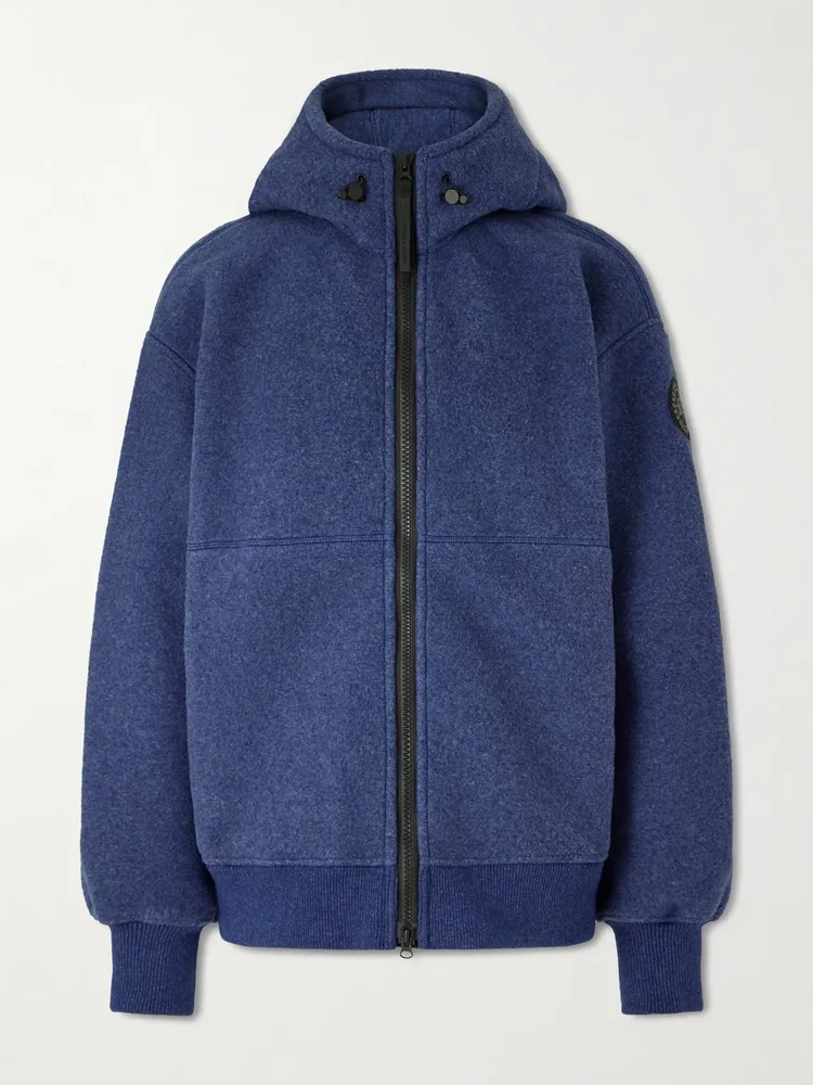 Chilliwack Wool-Blend Fleece Hooded Jacket