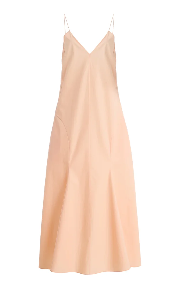 Iben Cotton-Poplin Maxi Dress