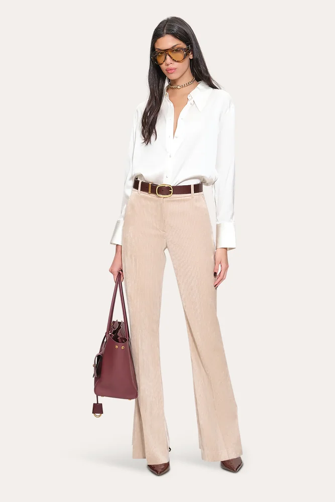 Silk Button Down Shirt