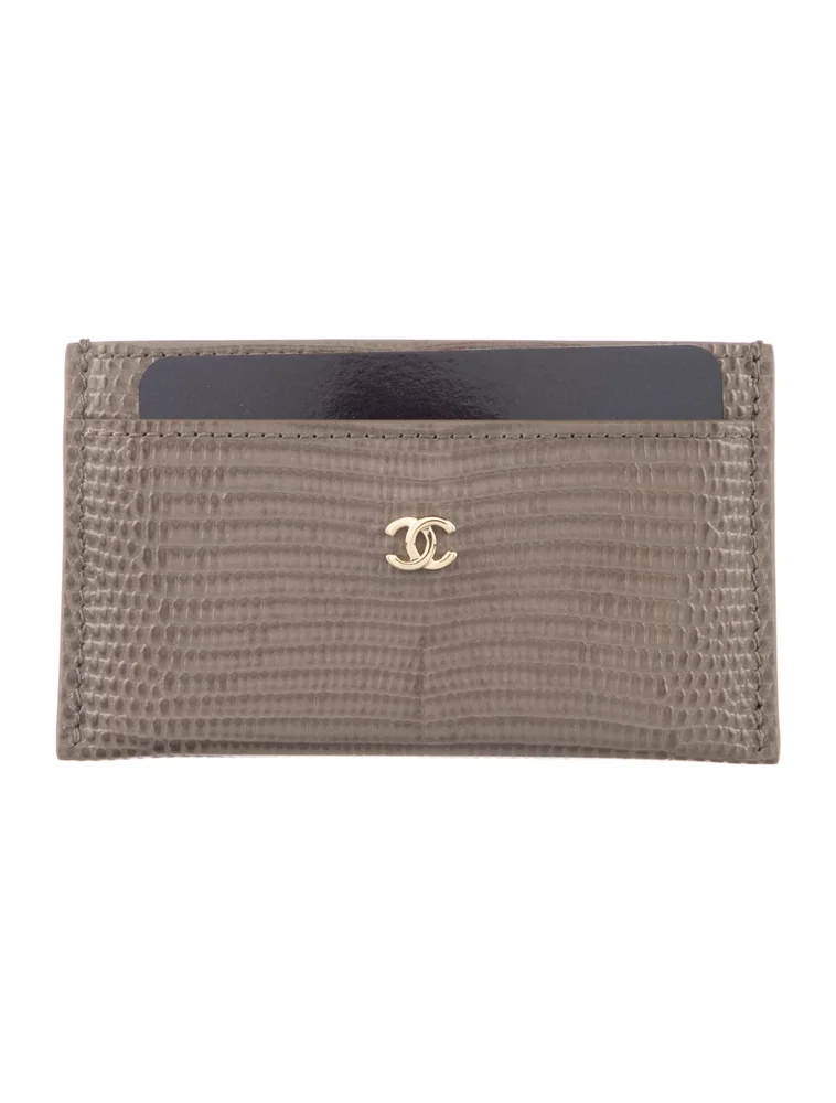 2026 Interlocking CC Logo Card Holder w/ Tags