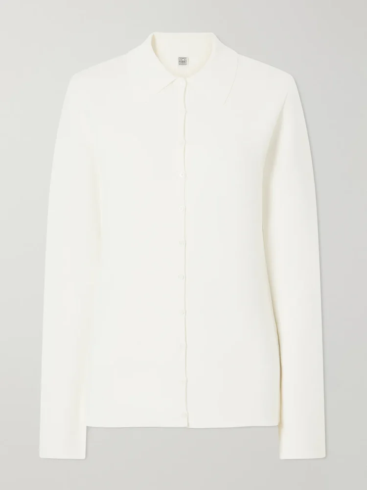 jersey cardigan