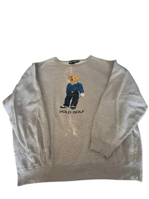 Vintage Polo Ralph Lauren Bear Golf Crewneck Sweatshirt