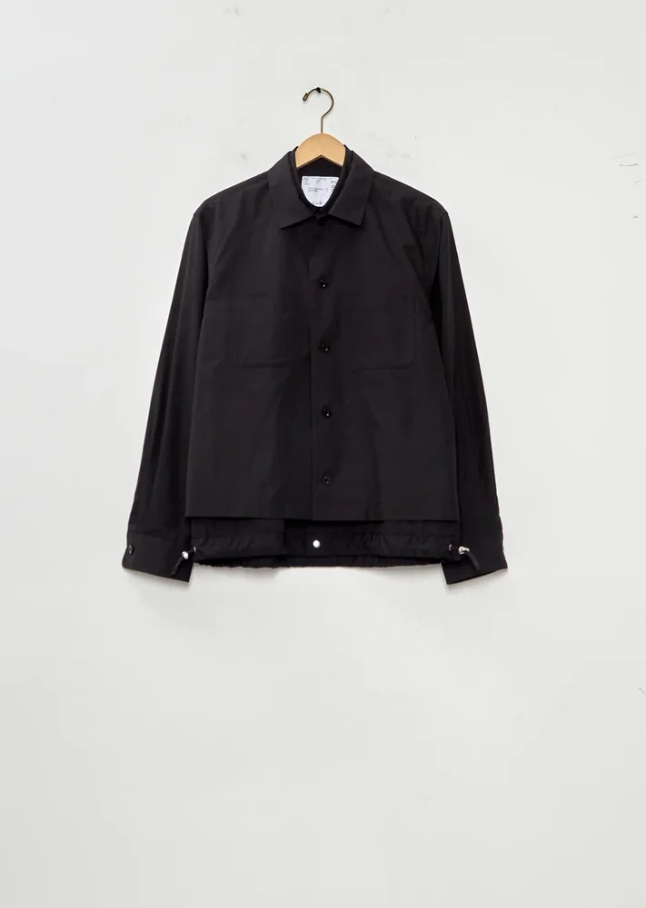 Poplin Double Shirt Jacket