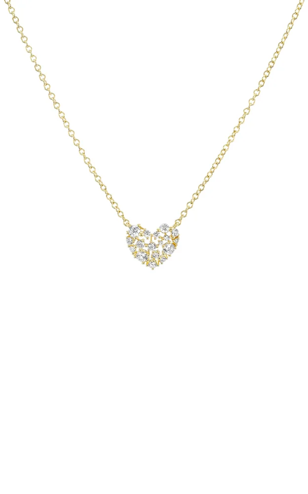 Lacey 18K Yellow Gold Diamond Necklace