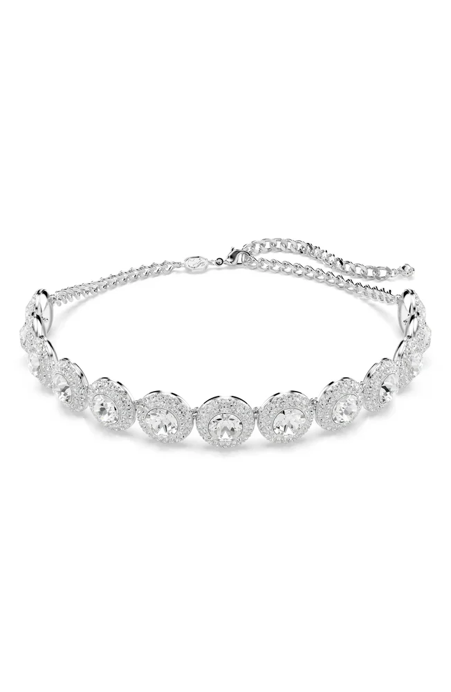 Una Angelic Crystal Choker Necklace