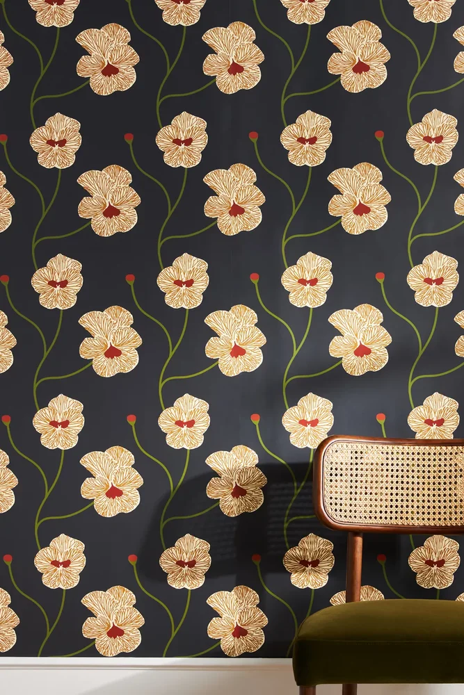 Flourish Floral Wallpaper