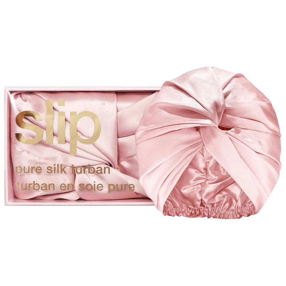 Pure Silk Turban in Pink