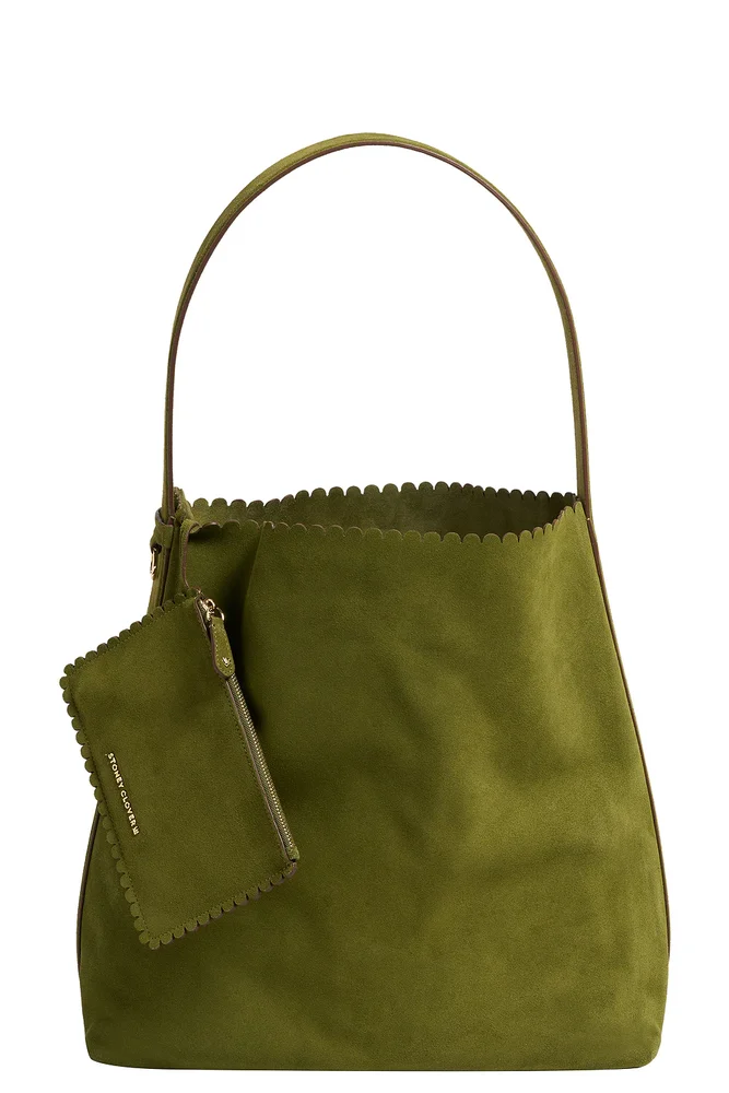Leather Pittsford Slouchy Shoulder Bag