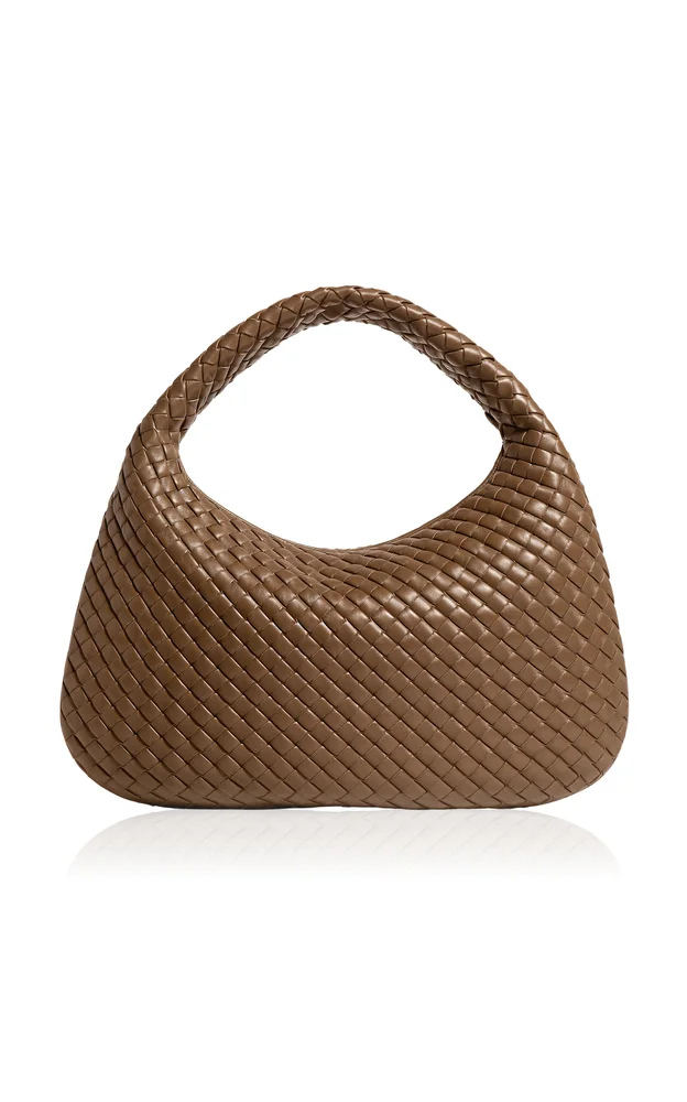 Veneta Intrecciato Leather Hobo Bag