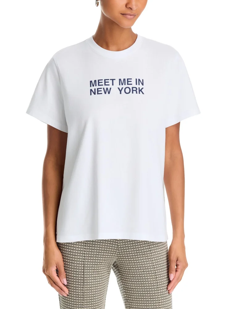 Meet Me In New York Giovanni Cotton Tee