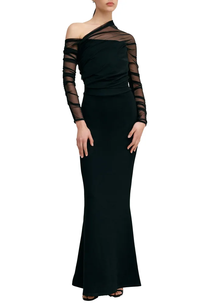 Monroe Long Sleeve Mermaid Gown