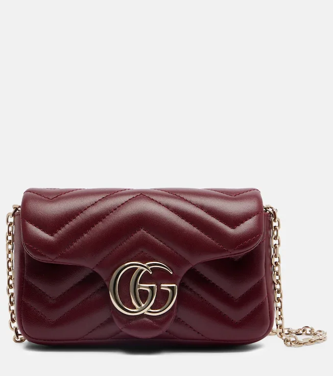 GG Marmont Mini leather crossbody bag