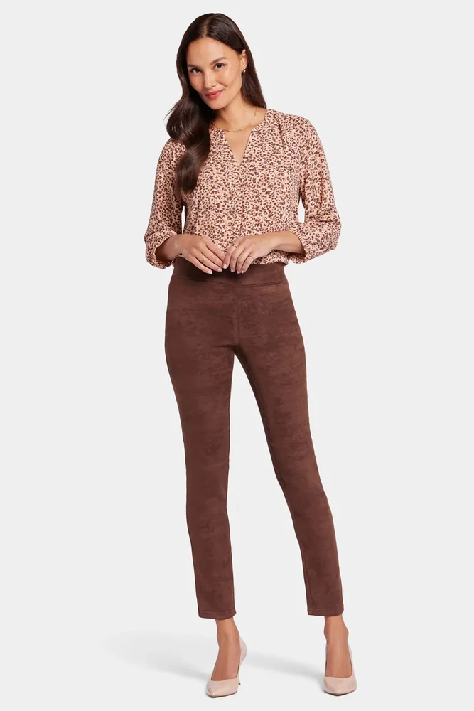 Basic Legging Pants - Dark Chocolate