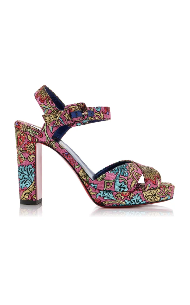 Cora 100 Jacquard Florea Sandals